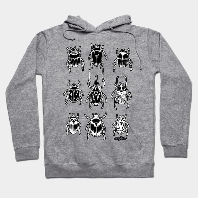 Beetles Hoodie by holly_astral